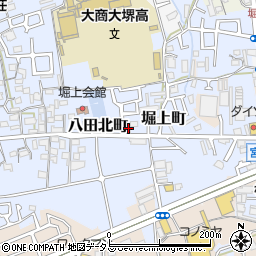 大阪府堺市中区堀上町326-1周辺の地図