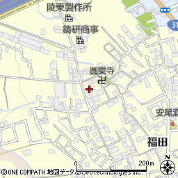 大阪府堺市中区福田1278周辺の地図