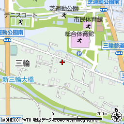 奈良県桜井市三輪1123-4周辺の地図