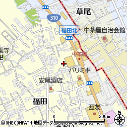 大阪府堺市中区福田1087周辺の地図