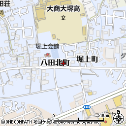 大阪府堺市中区堀上町329-1周辺の地図