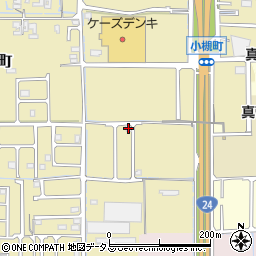 奈良県橿原市小槻町383-2周辺の地図
