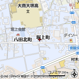 大阪府堺市中区堀上町321-11周辺の地図