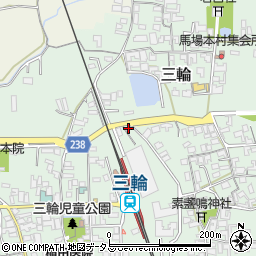 奈良県桜井市三輪1219-2周辺の地図