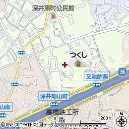 大阪府堺市中区深井東町2654周辺の地図