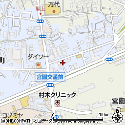 大阪府堺市中区堀上町1019周辺の地図