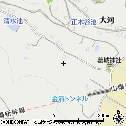 岡山県笠岡市大河1296周辺の地図