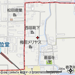 奈良県大和高田市大谷59周辺の地図