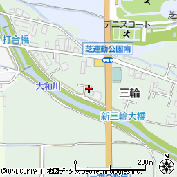 奈良県桜井市三輪1092-24周辺の地図