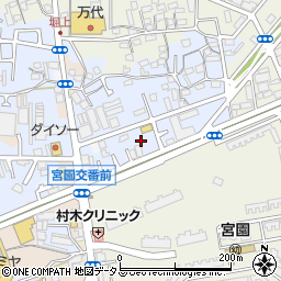 大阪府堺市中区堀上町1026-1周辺の地図