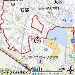 サンメゾン広陵周辺の地図