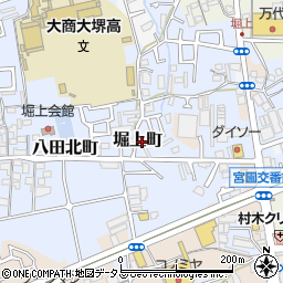 大阪府堺市中区堀上町320周辺の地図