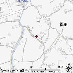 広島県福山市芦田町福田2167周辺の地図