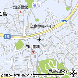 岡山県倉敷市玉島乙島1152周辺の地図