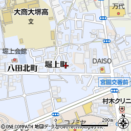 大阪府堺市中区堀上町135-24周辺の地図