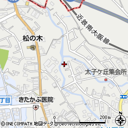 松井ハイツＡ棟周辺の地図