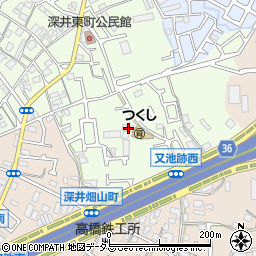 大阪府堺市中区深井東町2655周辺の地図