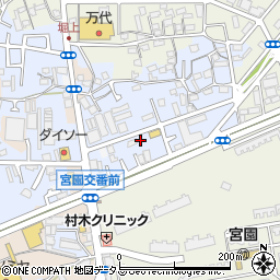 大阪府堺市中区堀上町1024-1周辺の地図