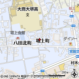 大阪府堺市中区堀上町321-9周辺の地図