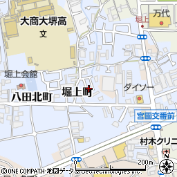 大阪府堺市中区堀上町135-16周辺の地図