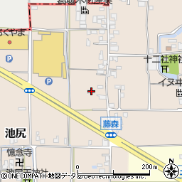 奈良県大和高田市池尻28周辺の地図