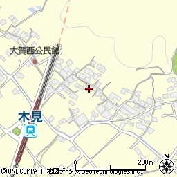 岡山県倉敷市木見周辺の地図