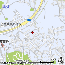 岡山県倉敷市玉島乙島1365周辺の地図