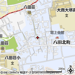 大阪府堺市中区堀上町490周辺の地図