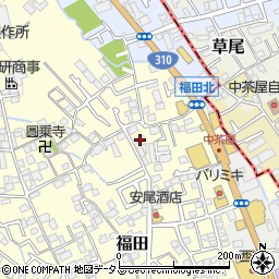 大阪府堺市中区福田1122周辺の地図