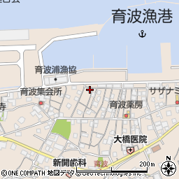 兵庫県淡路市育波258周辺の地図