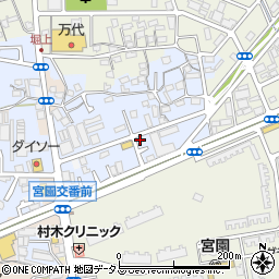 大阪府堺市中区堀上町1060周辺の地図