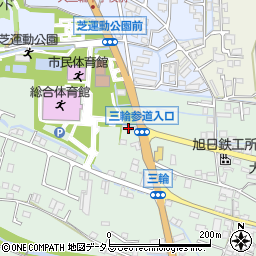 奈良県桜井市三輪666周辺の地図