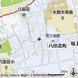 大阪府堺市中区堀上町493周辺の地図