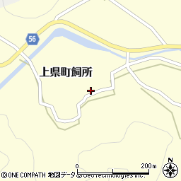 長崎県対馬市上県町飼所907周辺の地図