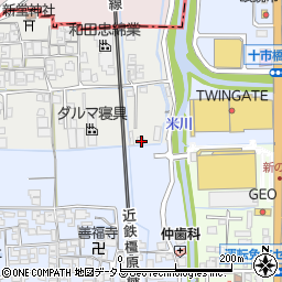 奈良県橿原市西新堂町120周辺の地図