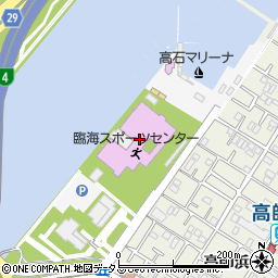 大阪府立臨海スポーツセンター周辺の地図