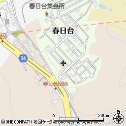 岡山県笠岡市春日台191周辺の地図