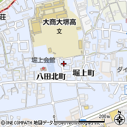 大阪府堺市中区堀上町333-22周辺の地図