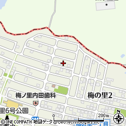 大阪府富田林市梅の里2丁目26周辺の地図