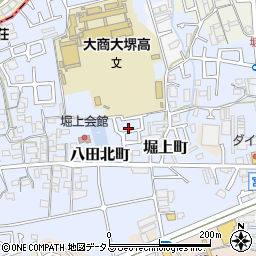大阪府堺市中区堀上町333周辺の地図