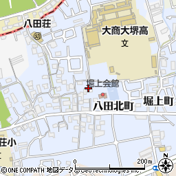 大阪府堺市中区堀上町405-1周辺の地図