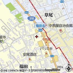 大阪府堺市中区福田1083周辺の地図