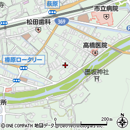 奈良県宇陀市榛原萩原2501周辺の地図