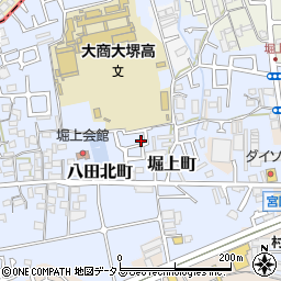 大阪府堺市中区堀上町333-26周辺の地図