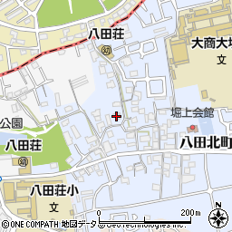 大阪府堺市中区堀上町486周辺の地図