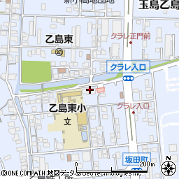 乙島東幼稚園周辺の地図