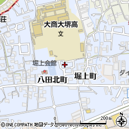 大阪府堺市中区堀上町333-16周辺の地図