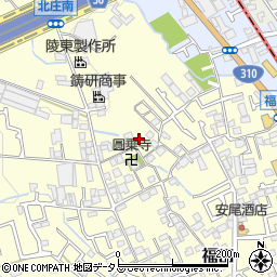 大阪府堺市中区福田1327周辺の地図