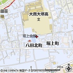 大阪府堺市中区堀上町333-9周辺の地図