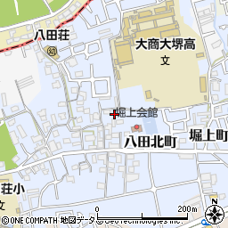 大阪府堺市中区堀上町403周辺の地図